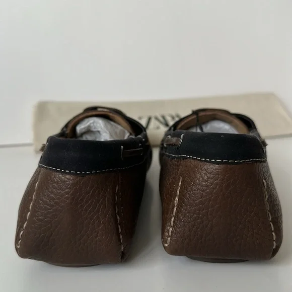 Zara Men's Brown and Black Loafers